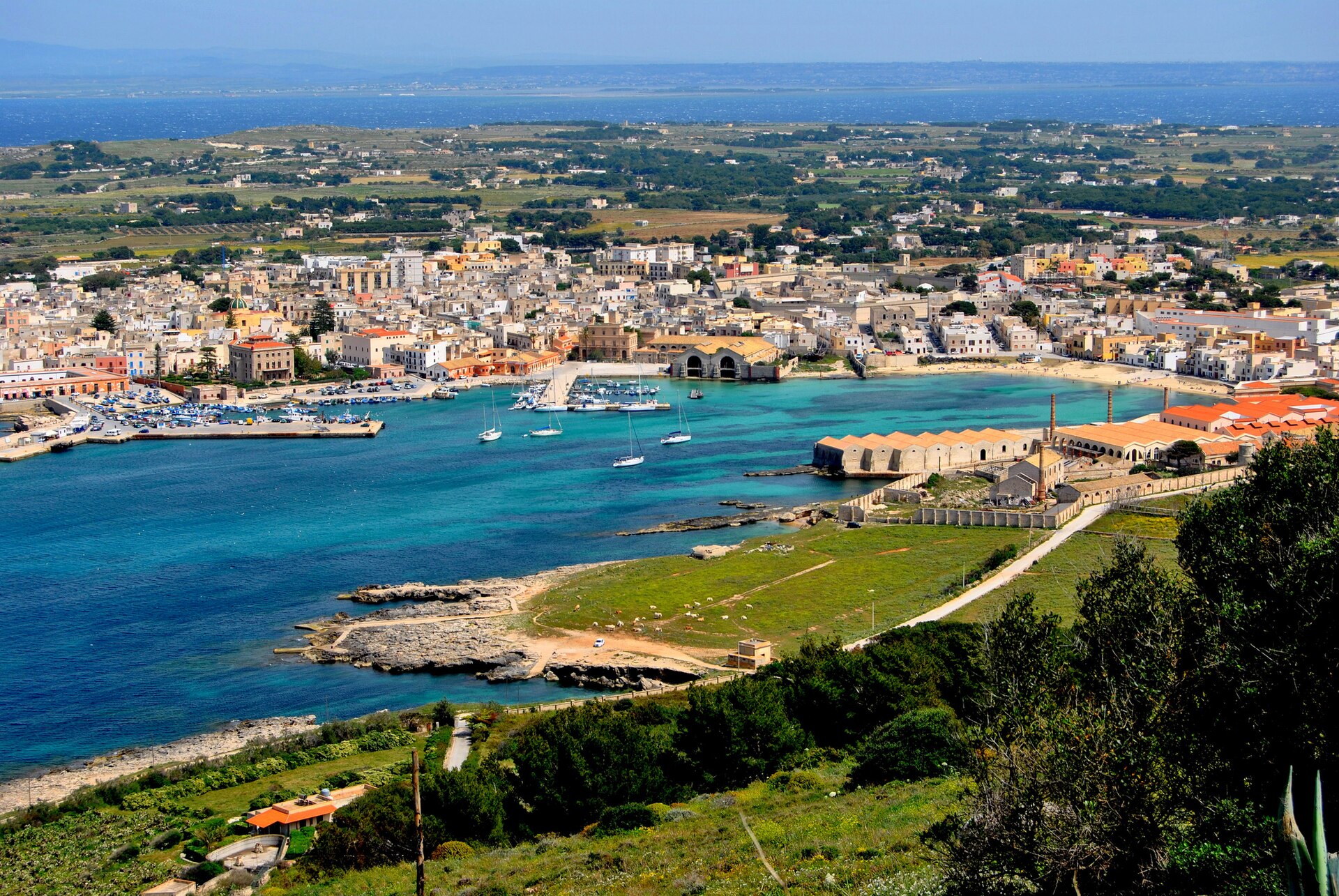 Panorama di Favignana